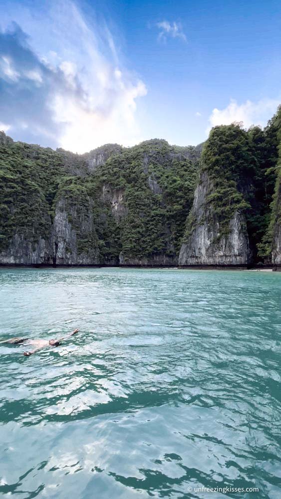 The Pileh Lagoon in Phi Phi Islands Thailand