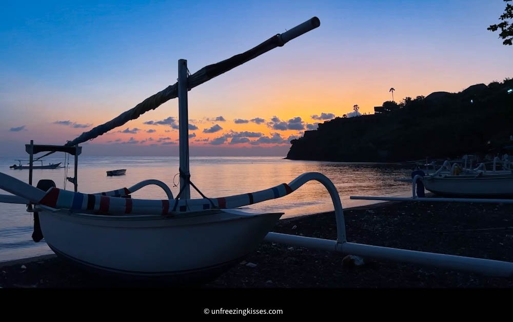 Amed Bali sunrise