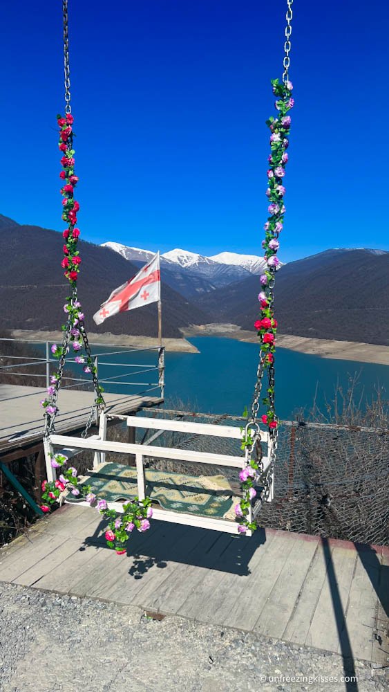 Zhinvali Reservoir Viewpoint