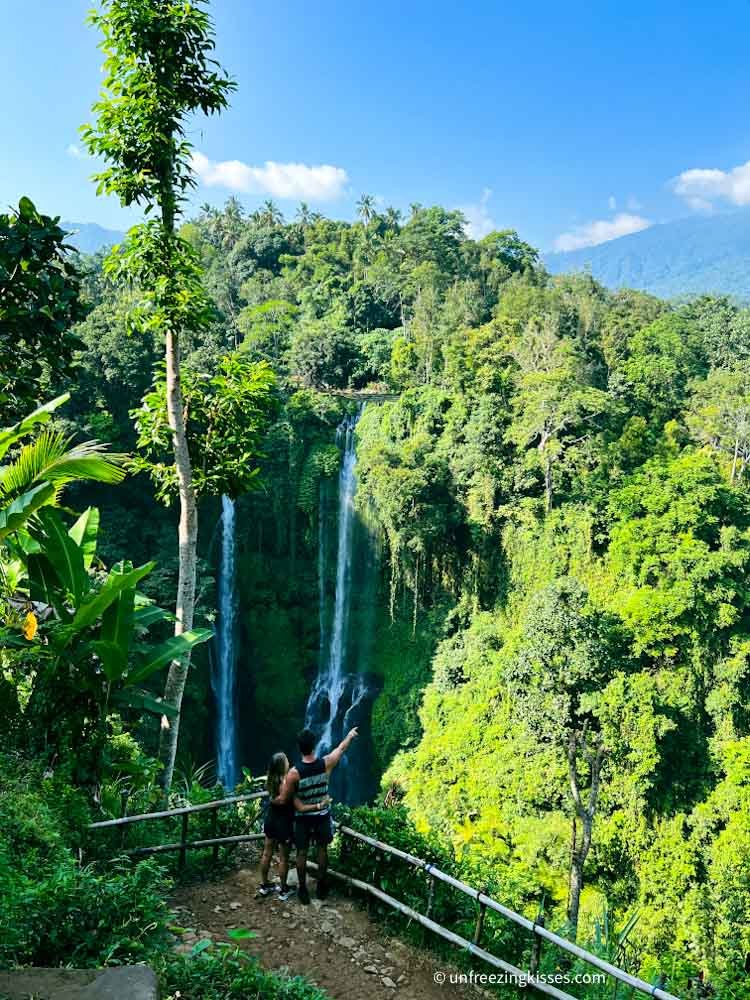 Sekumpul Waterfall viewpoint Bali
