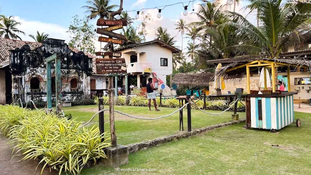 Doctor's house at Madiha Beach Sri Lanka