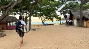 Surfing in Arugam Bay Sri Lanka