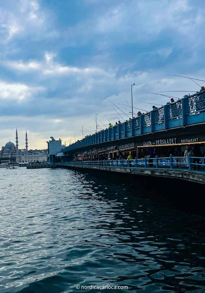 Best thing to do in Istanbul: stroll across the Galata Bridge