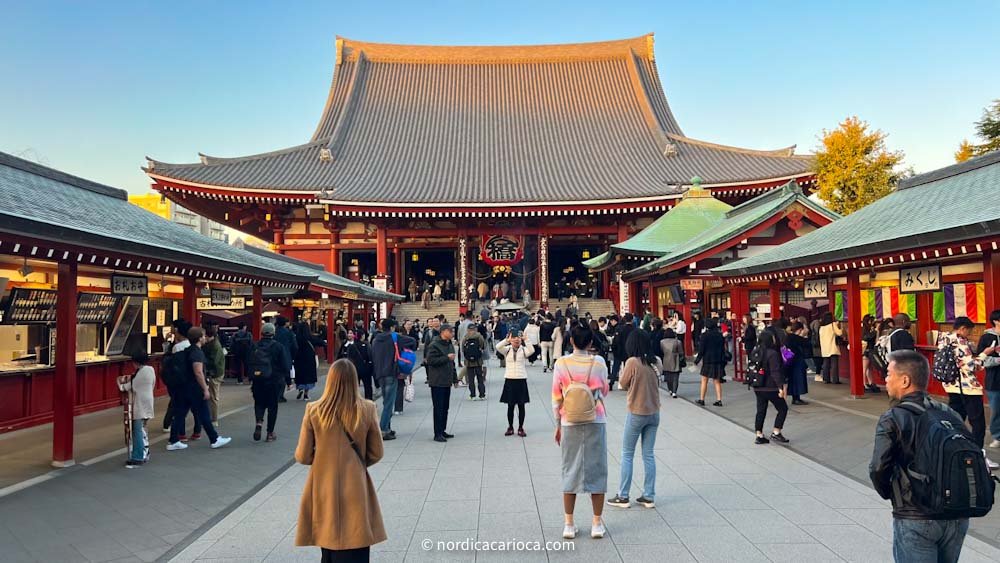 4-day Tokyo Itinerary : Sense-ji in Asakusa