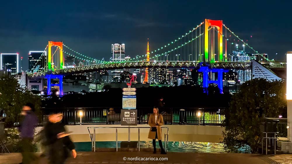 Rainbow Bridge Odaiba Tokyo