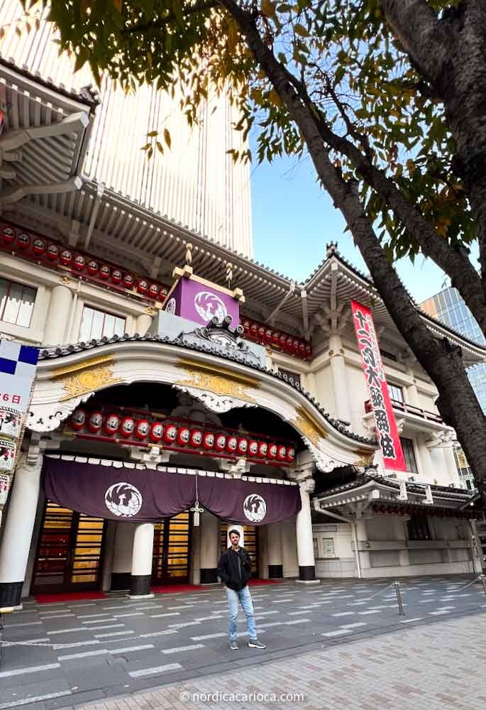 Kabuki-za Theater Tokyo Japan